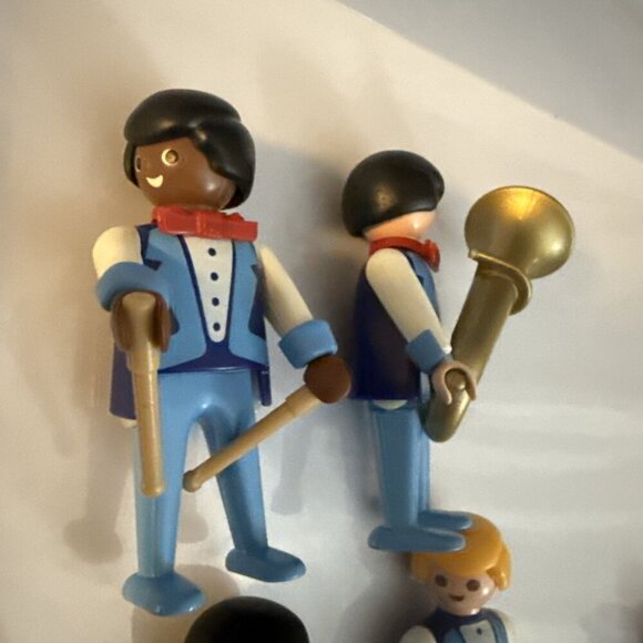 Vintage 1974 Playmobil Geobra lot of 4 musician figurines. Pre-owned. - Picture 2 of 5